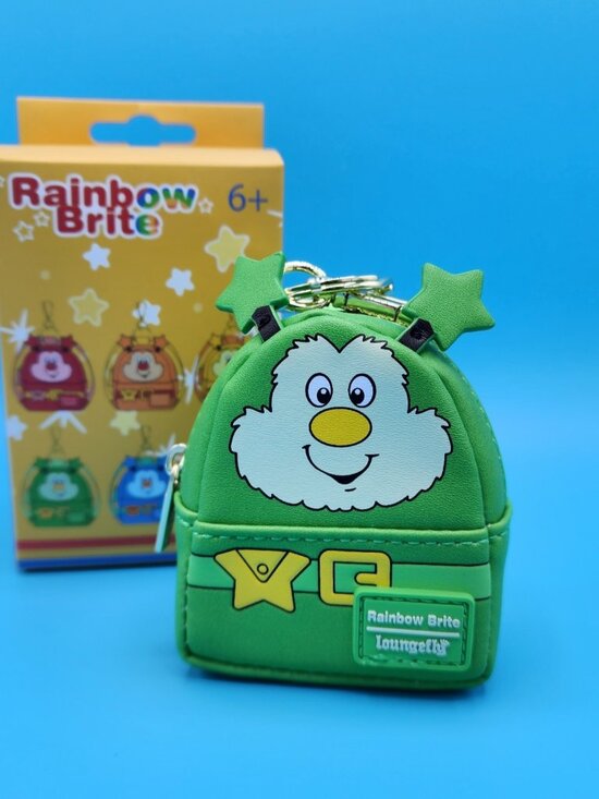 Loungefly Accessories - Loungefly Rainbow Brite Rainbow Sprites Green Blind Box Mini-Backpacks Charm NEW